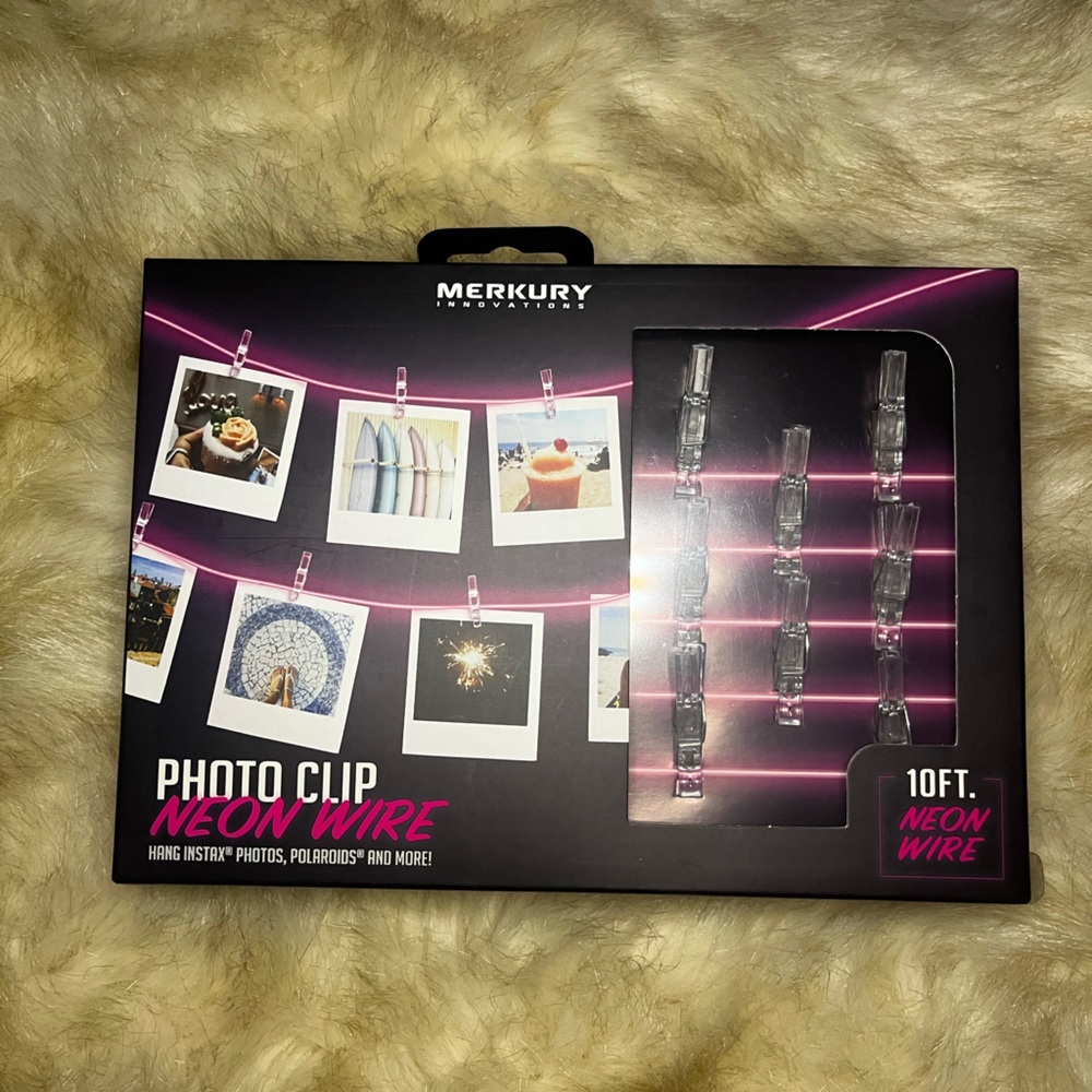 Merkury Neon Photo Clips
